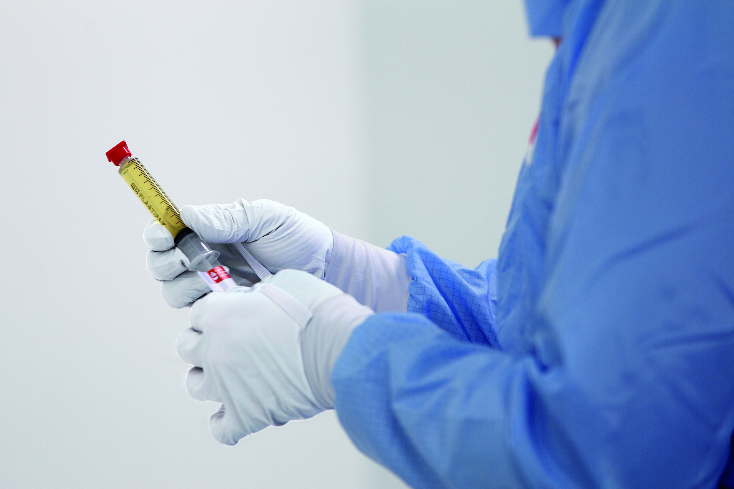 Step 17 Photo Fcs Labelling The Syringes